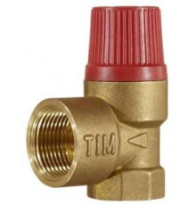 Мембранный предохранительный клапан 3/4"*1" г/г-8 бар красный