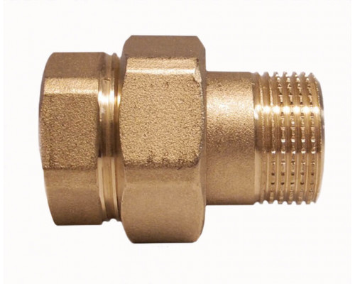 Муфта американка для прямого соединения Латунная 11/2"г/ш