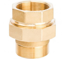 Муфта американка для прямого соединения Латунная 1/2"г/ш