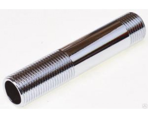 Сгон Хромированный 1/2"ш/ш-100 мм