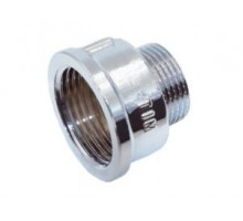 Переходник хромированный 3/4"г*1/2"ш