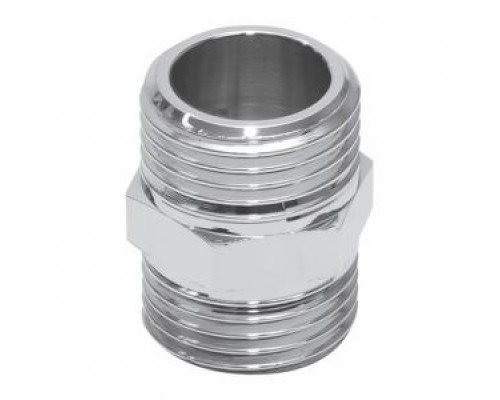 Ниппель хромированный 1/2" ш/ш