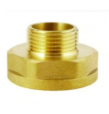 Переходник латунный 1/2" ш* 2" г