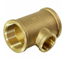 Тройник переходный латунный 11/4"*1/2"*11/4" г/г/г