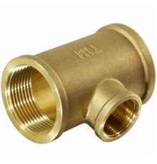 Тройник переходный латунный 1"*1/2"*1" г/г/г