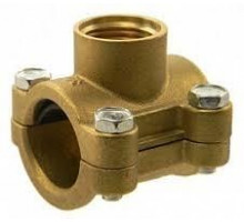 Водоотвод (врезка) Латунный 3/4"г *1/2"г*3/4"г