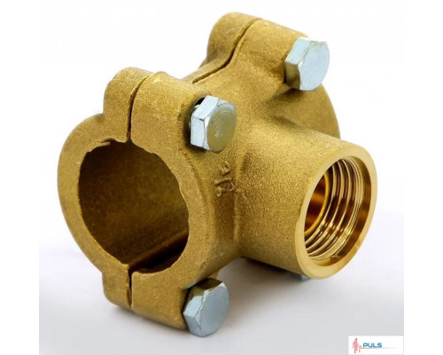 Водоотвод (врезка) Латунный 1/2" *1/2"г*1/2"г