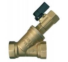 Фильтр косой c мини краном 1/2"