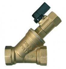 Фильтр косой c мини краном 1"