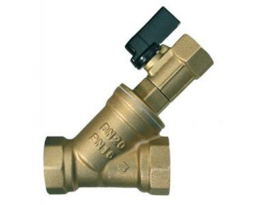 Фильтр косой c мини краном 1"