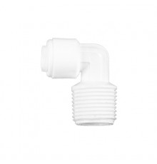Q-ME0406, Фитинг угловой 1/4 TUBE-3/8"MT