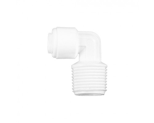 Q-ME0406, Фитинг угловой 1/4 TUBE-3/8"MT
