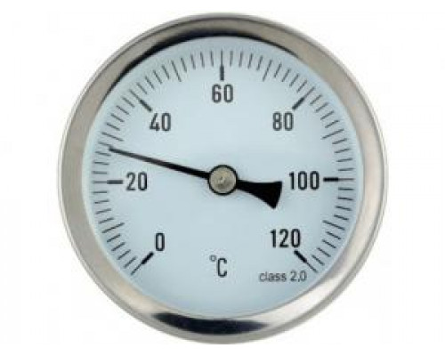 Термометр накладной с пружиной 1/4"(0℃ - 120℃)
