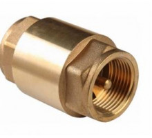 Обратный клапан с латунным штоком, 1/2"г/г (усиленный)