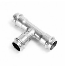 Трехраструбный пресс-тройник из нержавеющей стали 15*15*15mm