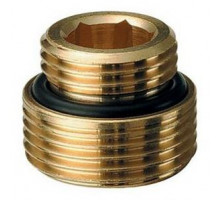 Адаптер для узла нижнего подключения радиатора 1/2"*3/4"