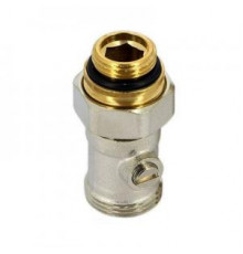 Кран для нижнего подключения радиатора (прямой)<br /> 3/4"*1/2"