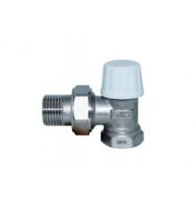 Клапан радиаторный настроечный угловой 1/2"