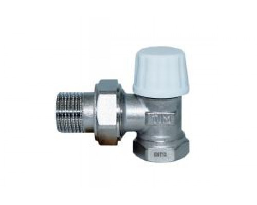 Клапан радиаторный настроечный угловой 1/2"