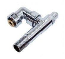 Поворотный кран для углового соединения,(хром) 1/2" ш* 3/4"г