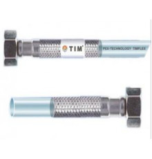 Гибкая подводка для воды с внутренним шлангом из PEX 1/2" г/г-100см