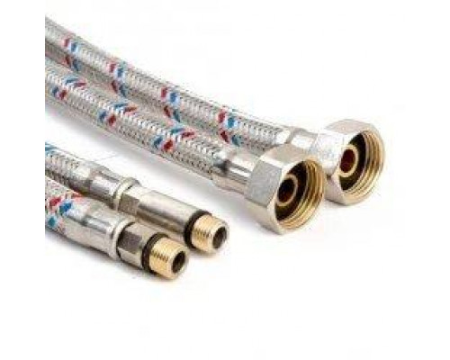 Гибкая подводка для смесителя 1/2" г* M10 -100см